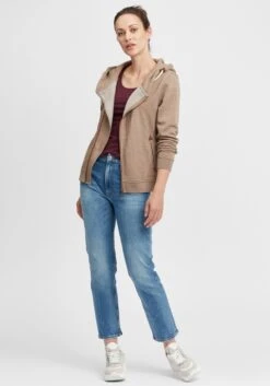 OXMO Sweatjacken Sweatjacke Vicky Frauen Beige / Braun 8 OXMO Sweatjacken Sweatjacke Vicky Frauen Beige / Braun -OXMO Verkaufs-Shop 81c6123a8a9ad5995a8773907df3329c