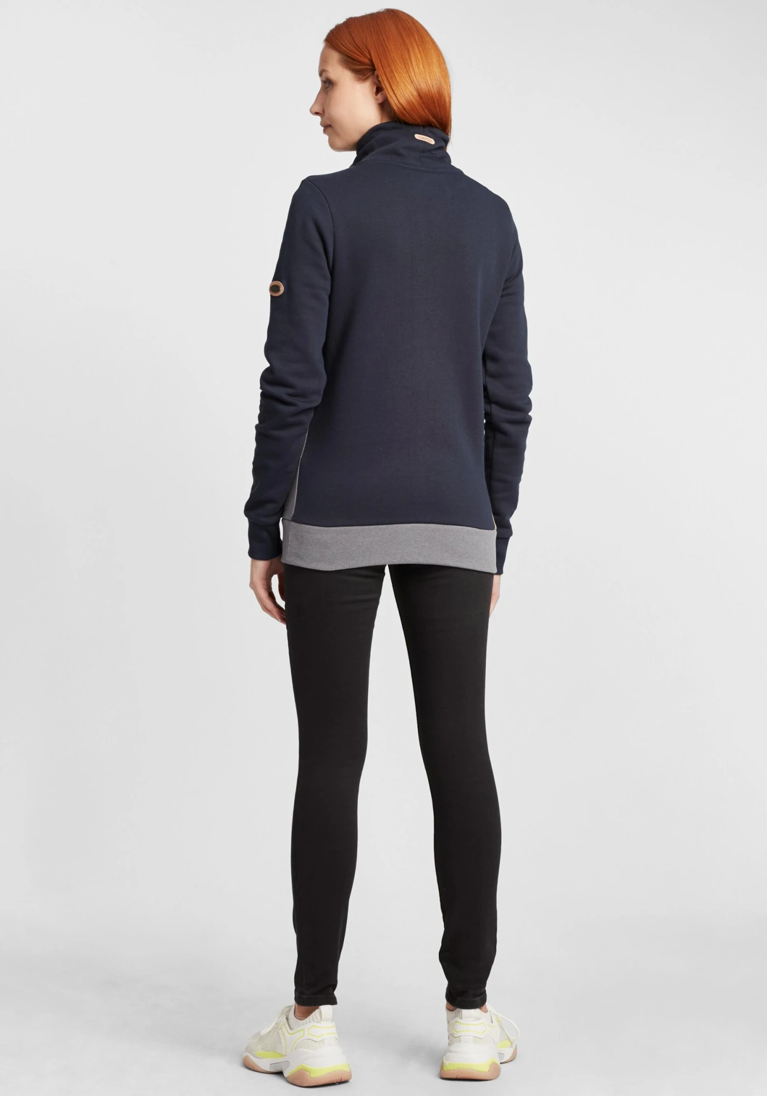 OXMO Pullover Hoodie Agda Frauen Blau 4 OXMO Pullover Hoodie Agda Frauen Blau – Bild 4