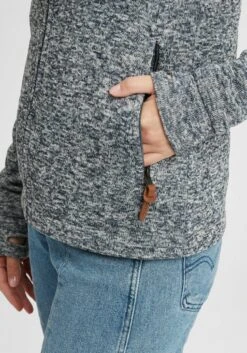 OXMO Sweatjacken Strickfleecejacke Thory Frauen Grau -OXMO Verkaufs-Shop 8294ecd1befe2ccec4e5f1a560dc313a