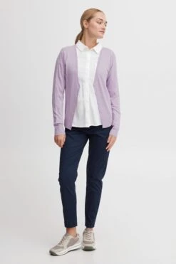 OXMO Strickjacken Strickjacke Oxhelene Frauen Rosa -OXMO Verkaufs-Shop 831051f4dbcbf4cb5923bdd3d2c07d9a