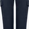 OXMO Cargohosen Tapered Cargohose Frauen Blaumeliert