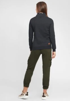 OXMO Feinstrickpullover Hoodie Vimpa Frauen Grau / Basaltgrau / Dunkelgrau 9 OXMO Feinstrickpullover Hoodie Vimpa Frauen Grau / Basaltgrau / Dunkelgrau -OXMO Verkaufs-Shop 851a729e9784476b34a15876f4995b06