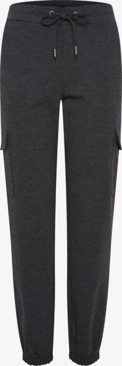 OXMO Cargohosen Loosefit Cargohose Henni Frauen Dunkelgrau