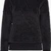 OXMO Pullover Rundhalspullover ANNICA Frauen Schwarz
