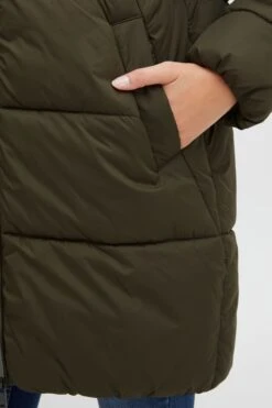 OXMO Winterjacken Winterjacke Bodil Frauen Oliv -OXMO Verkaufs-Shop 8803b607c4190546d2f184a5a628255e