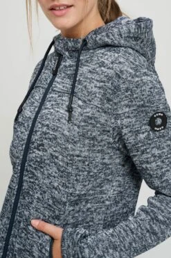 OXMO Outdoorjacken Fleecejacke Kajsa Frauen Schwarz -OXMO Verkaufs-Shop 88d1366c34079efb87198ccf0aa9ce2a