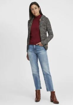 OXMO Strickjacken Strickjacke Philadelphia Frauen Dunkelgrau 8 OXMO Strickjacken Strickjacke Philadelphia Frauen Dunkelgrau -OXMO Verkaufs-Shop 8afecfc83b7a8af204063aa13bbd3d3a