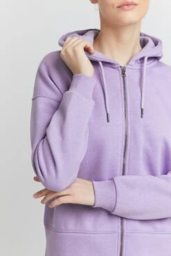 OXMO Sweatjacken Sweatjacke Holunder Frauen Lila -OXMO Verkaufs-Shop 8b52db2828f5d97e0ba8ee79316b2849