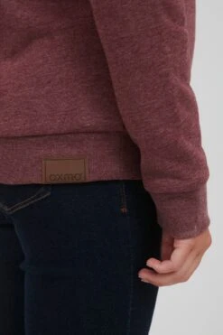 OXMO Sweatjacken Sweatjacke Vicky Frauen Weinrot -OXMO Verkaufs-Shop 8b7e43fb23b6bbeccb5ab8edda3f123d
