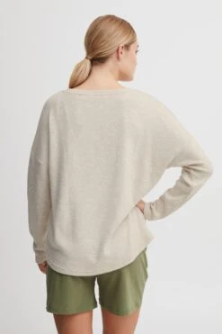 OXMO Pullover & Strick Pullover Oxsanne Frauen Grau -OXMO Verkaufs-Shop 8c0992800e5c8110bc1c7cb5a5fd48e5