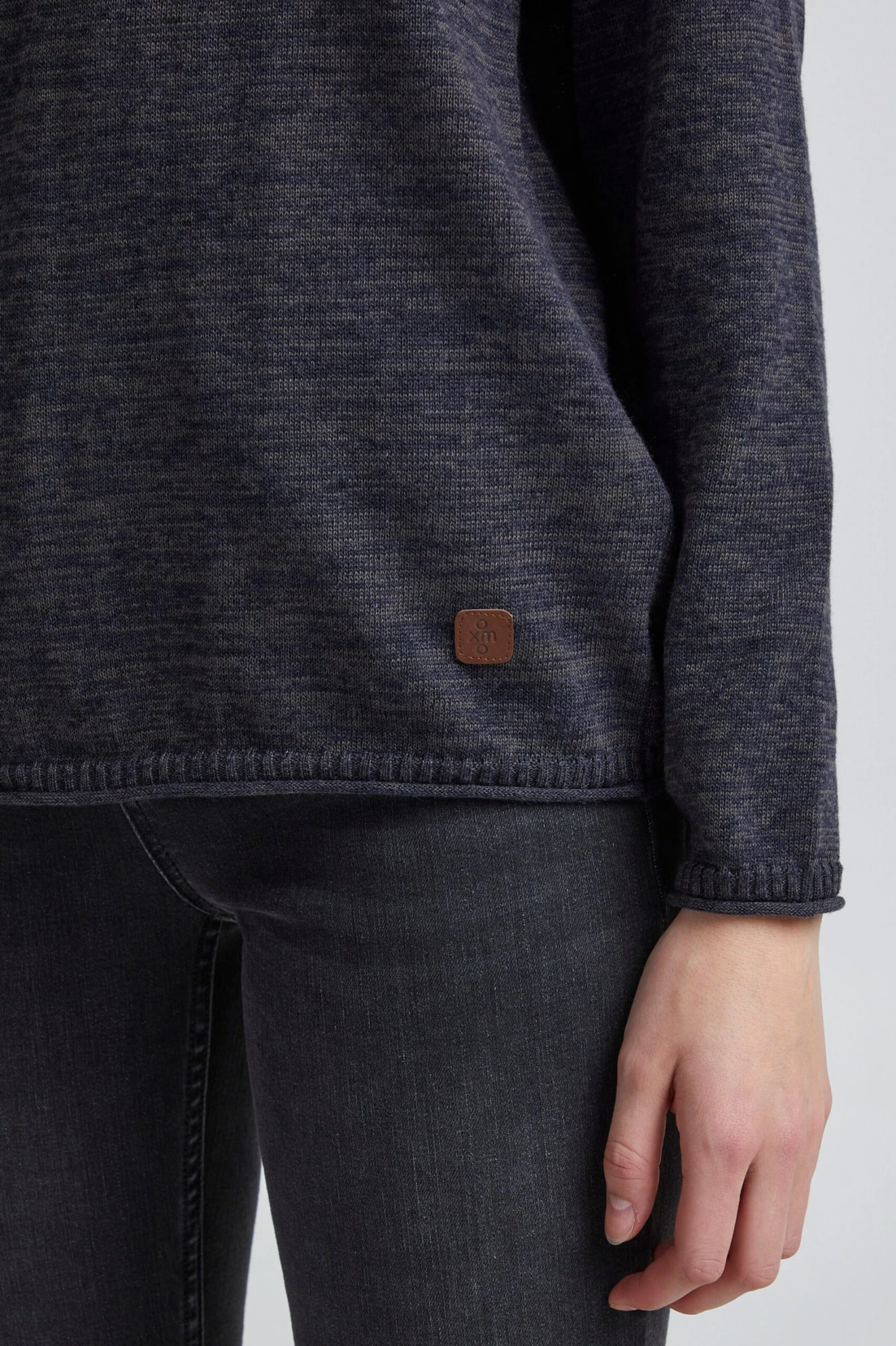 OXMO Feinstrickpullover Strickpullover Daniela Frauen Blau 6 OXMO Feinstrickpullover Strickpullover Daniela Frauen Blau – Bild 6