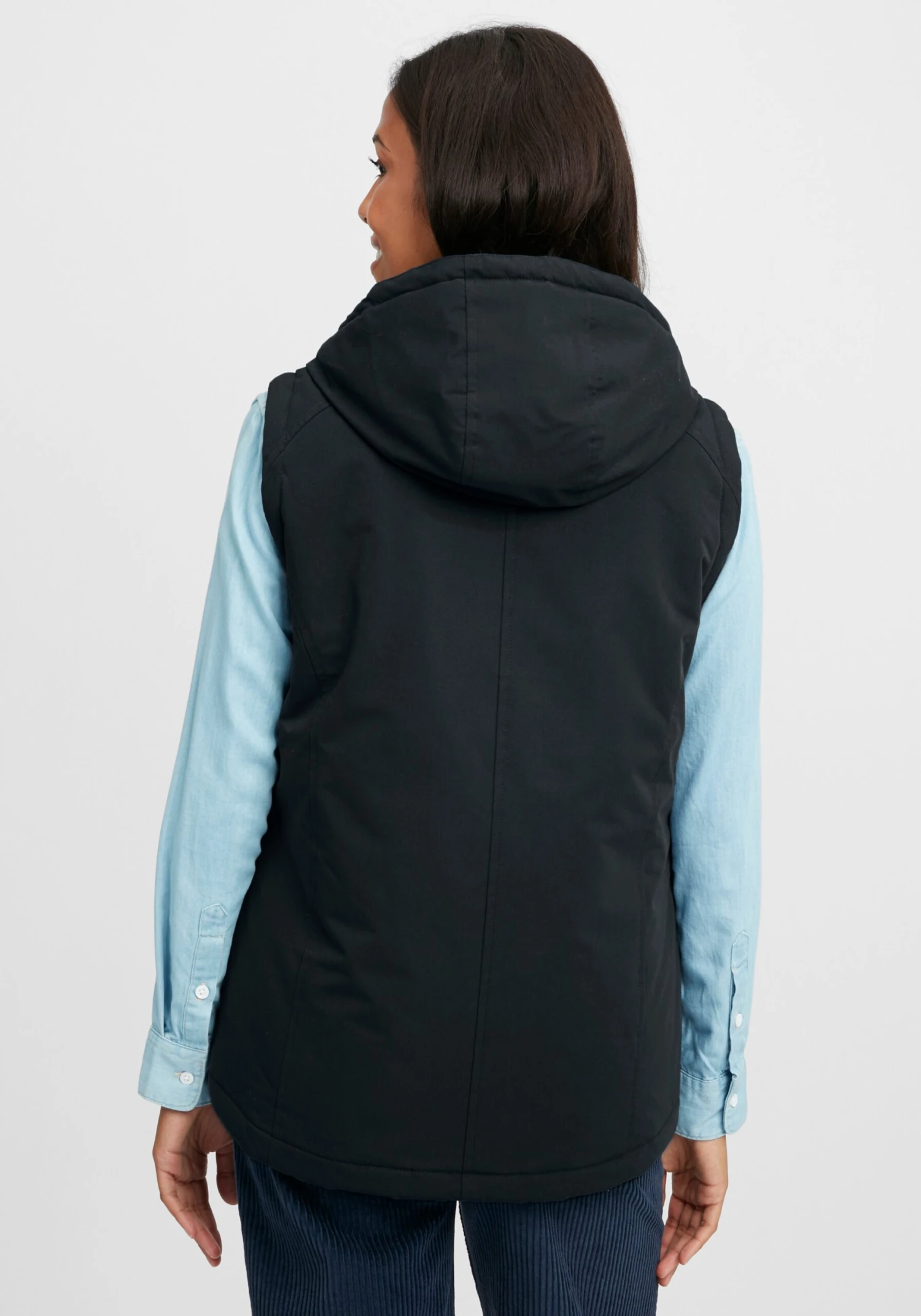 OXMO Westen Weste Tenja Frauen Schwarz 4 OXMO Westen Weste Tenja Frauen Schwarz – Bild 4