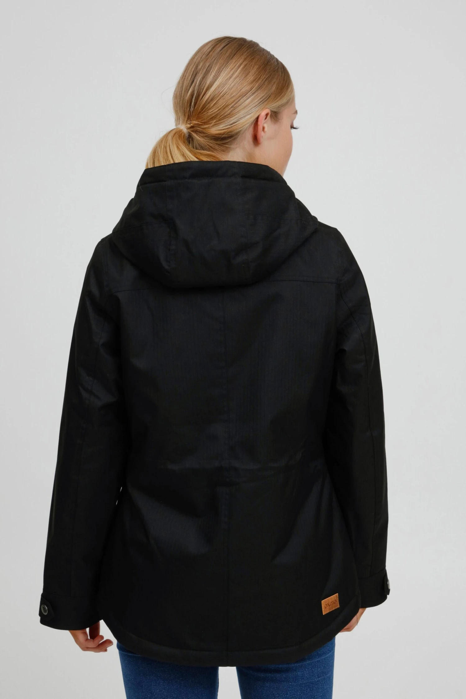 OXMO Übergangsjacken Kurzjacke BELISSA Frauen Schwarz 4 OXMO Übergangsjacken Kurzjacke BELISSA Frauen Schwarz – Bild 4