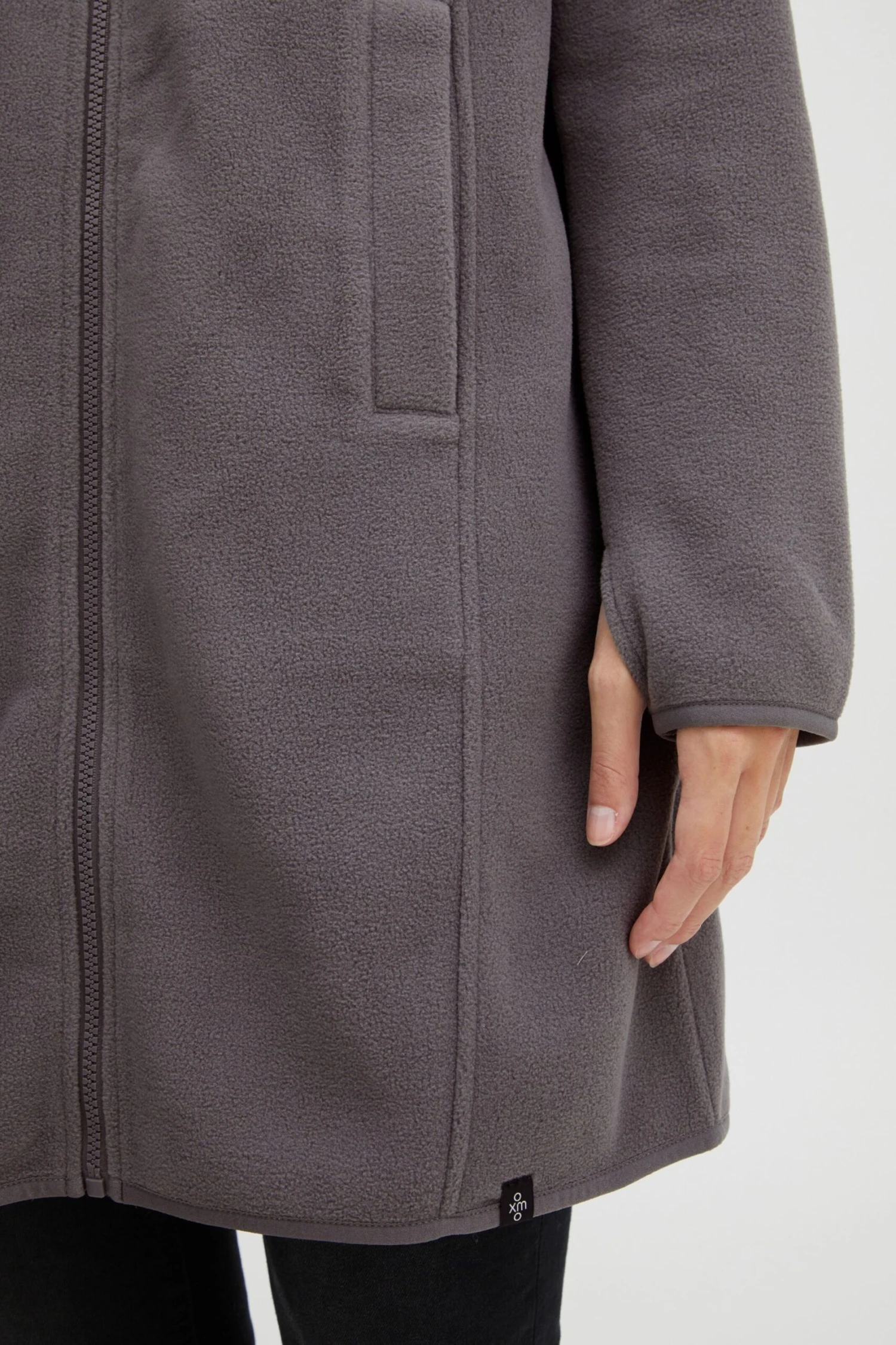 OXMO Übergangsjacken Fleecejacke Fine Frauen Grau 6 OXMO Übergangsjacken Fleecejacke Fine Frauen Grau – Bild 6