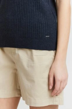 OXMO Pullover Kurzarmpullover Riona Frauen Dunkelblau -OXMO Verkaufs-Shop 906611ae0aa8796e600b4efcfefa6f23