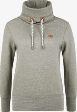 OXMO Sweatshirts Hoodie Cecilia Frauen Grau