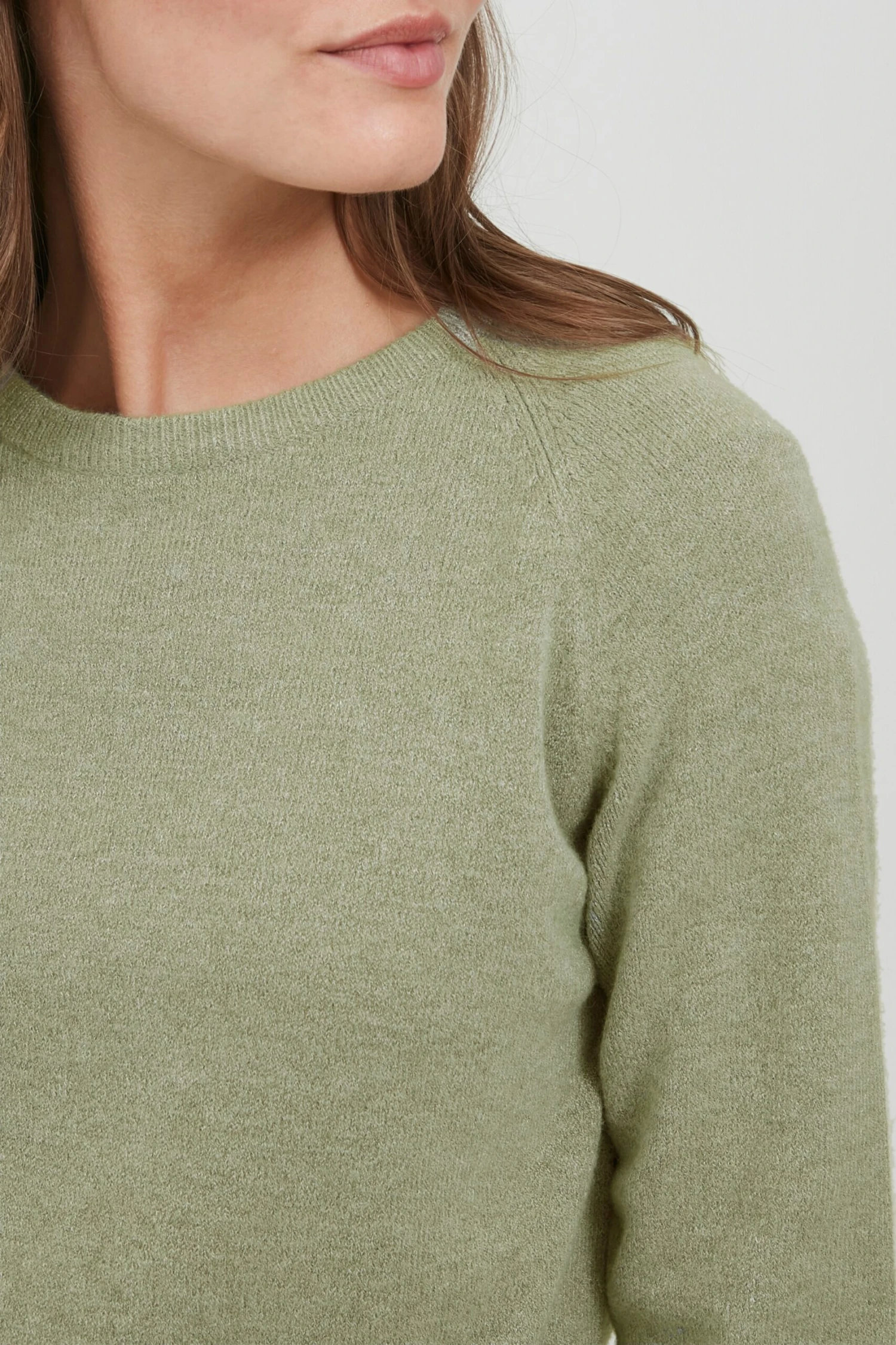 OXMO Pullover Strickpullover MARIA Frauen Grün 4 OXMO Pullover Strickpullover MARIA Frauen Grün – Bild 4