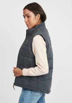 OXMO Westen Kurzweste Lew Frauen Blau -OXMO Verkaufs-Shop 91efc7a7974d4c24645ce094b7961434