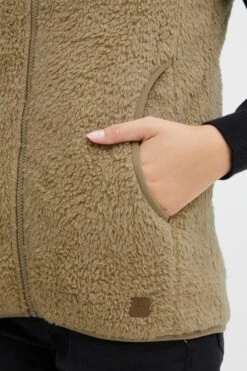 OXMO Westen Sweatweste Theri Frauen Sand -OXMO Verkaufs-Shop 923170bd03d82cd55ddd006e10df8442