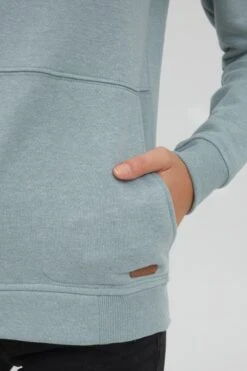 OXMO Feinstrickpullover Hoodie VIMPA Frauen Blau -OXMO Verkaufs-Shop 92fdd28612ac34595584b085caf64a4d