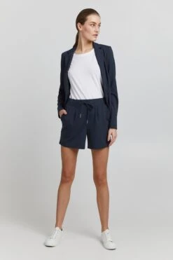 OXMO Shorts Regular Hose Annik Frauen Dunkelblau 8 OXMO Shorts Regular Hose Annik Frauen Dunkelblau -OXMO Verkaufs-Shop 936ca69dacef0005b488f1eac870419a