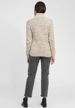 OXMO Rollkragenpullover Strickpullover Philicita Frauen Beige -OXMO Verkaufs-Shop 9525e31a233a22aff34ce11a3a5504ad