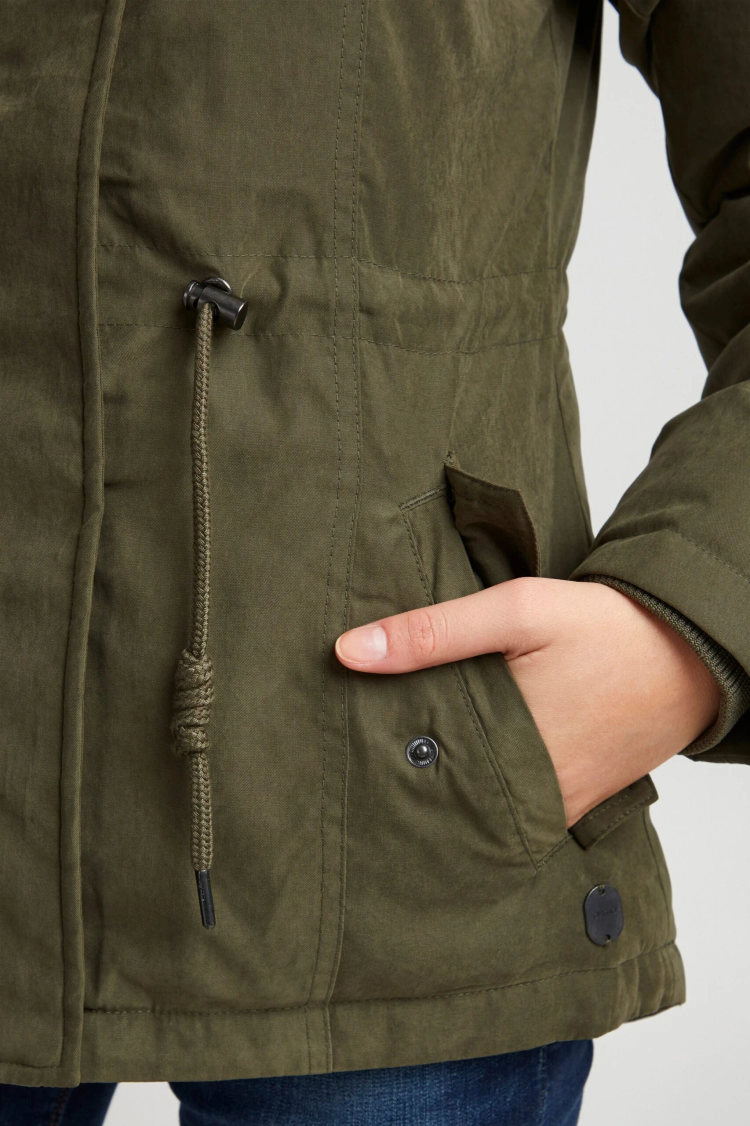 OXMO Winterjacken Winterjacke Lona Frauen Dunkelgrün 6 OXMO Winterjacken Winterjacke Lona Frauen Dunkelgrün – Bild 6