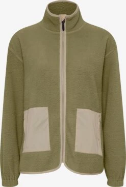 OXMO Übergangsjacken Fleecejacke Oxpiper Frauen Grün