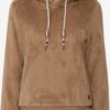 OXMO Kapuzenpullover Hoodie ANNIKEN Frauen Braun