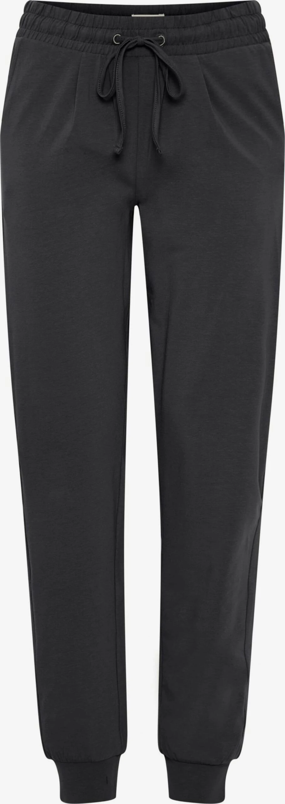 OXMO Stoffhosen Tapered Bundfaltenhose Oxodette Frauen Schwarz 1 OXMO Stoffhosen Tapered Bundfaltenhose Oxodette Frauen Schwarz