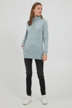 OXMO Longpullover Hoodie Vilma Frauen Blau -OXMO Verkaufs-Shop 9f258bfac02bfed89d4ef8fd2ec70365