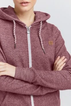 OXMO Sweatjacken Sweatjacke Celia Frauen Weinrot -OXMO Verkaufs-Shop a01e3a61f8b19f7718c2ff35094eb9c9