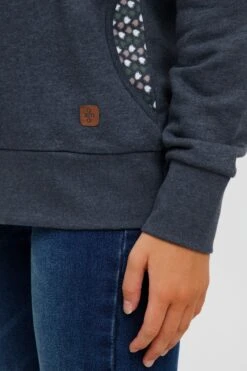 OXMO Pullover Kapuzenpullover ULRIKA Frauen Dunkelblau -OXMO Verkaufs-Shop a03e13d4a12cf69146c5a04631fd900c