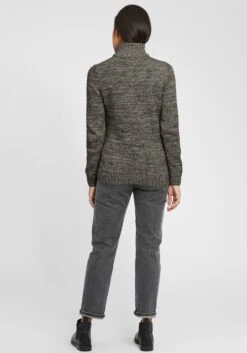 OXMO Rollkragenpullover Strickpullover Philicita Frauen Schwarz -OXMO Verkaufs-Shop a18e68ff0d7cf51efd5433e9aaa93fb6