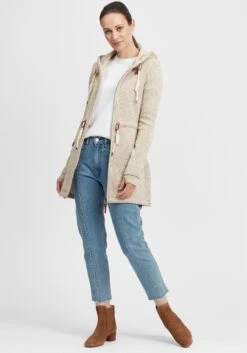 OXMO Sweatjacken Strickfleecejacke Thora Frauen Sand 8 OXMO Sweatjacken Strickfleecejacke Thora Frauen Sand -OXMO Verkaufs-Shop a1ec13d25f3abe131774ba4b9b395c03