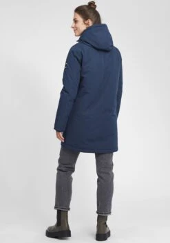 OXMO Jacken Parka Tamila Frauen Dunkelblau -OXMO Verkaufs-Shop a22c53ecde43d3a3f98ed04f8b2e78fc