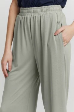 OXMO Stoffhosen Wide Leg Stoffhose OXBryndis Frauen Grün 10 OXMO Stoffhosen Wide Leg Stoffhose OXBryndis Frauen Grün -OXMO Verkaufs-Shop a2e512f25d7977301cc1a9ebff668952