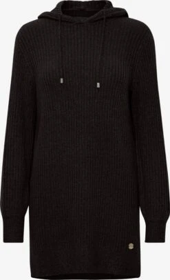 OXMO Kapuzenpullover Pullover Norma Frauen Schwarz