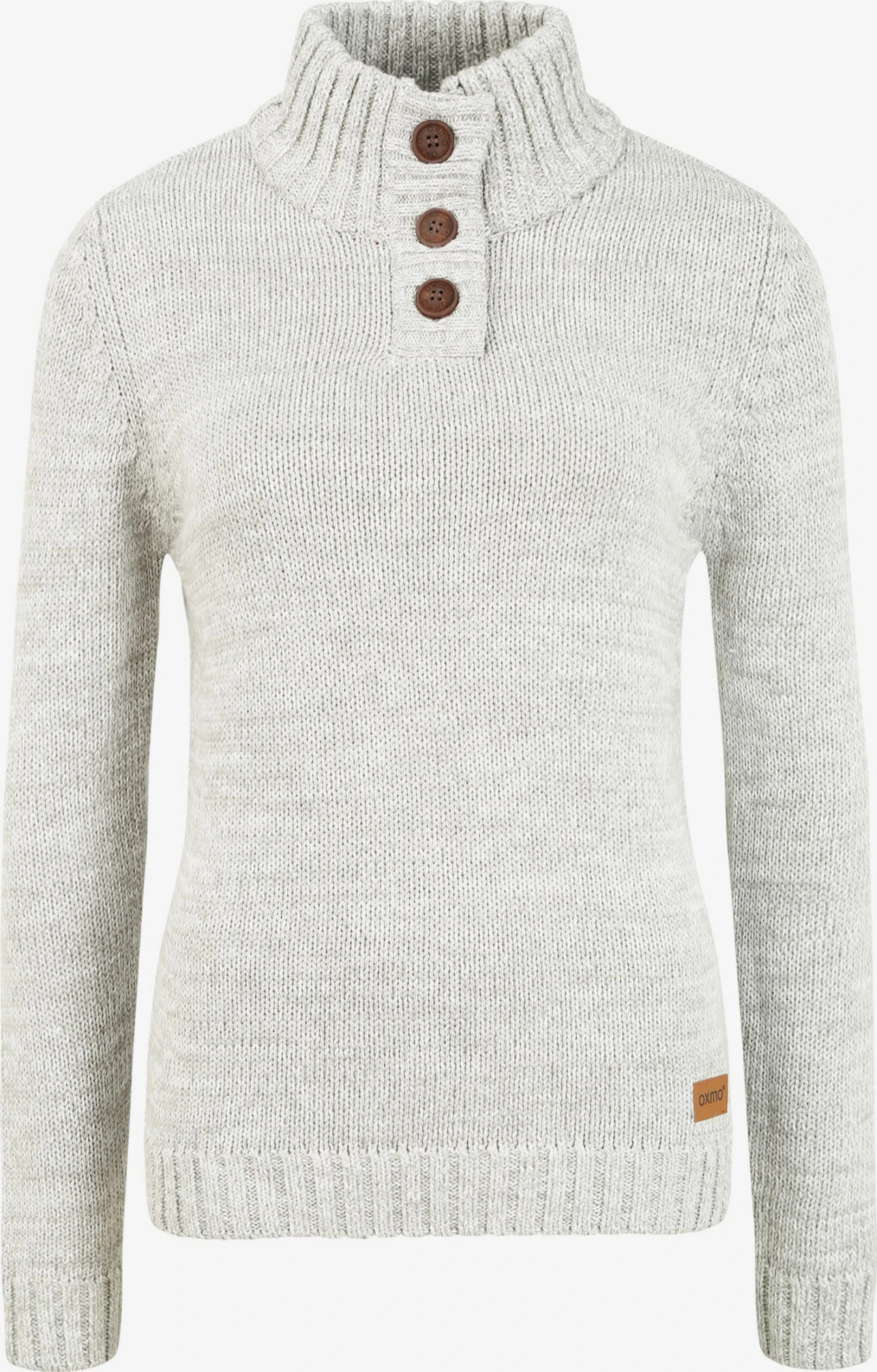 OXMO Rollkragenpullover Strickpullover Philicita Frauen Grau 1 OXMO Rollkragenpullover Strickpullover Philicita Frauen Grau