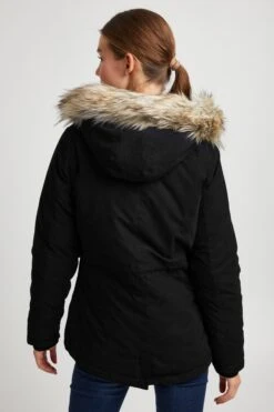OXMO Winterjacken Winterjacke LONA Frauen Schwarz -OXMO Verkaufs-Shop a4ad04b94441a9765c45992add3e24fd