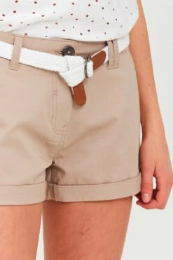 OXMO Shorts Regular Chinoshorts CHANETT Frauen Braun -OXMO Verkaufs-Shop a4f34ad1e7cf19ae8af1b6c0b015542f