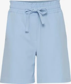 OXMO Hosen Regular Shorts Daniella Frauen Hellblau