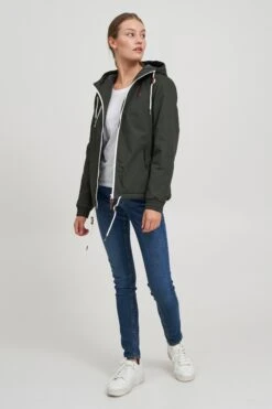 OXMO Übergangsjacken Jacke Tilda Frauen Khaki -OXMO Verkaufs-Shop a720a8d88b76820368b98ea0c3b165ab