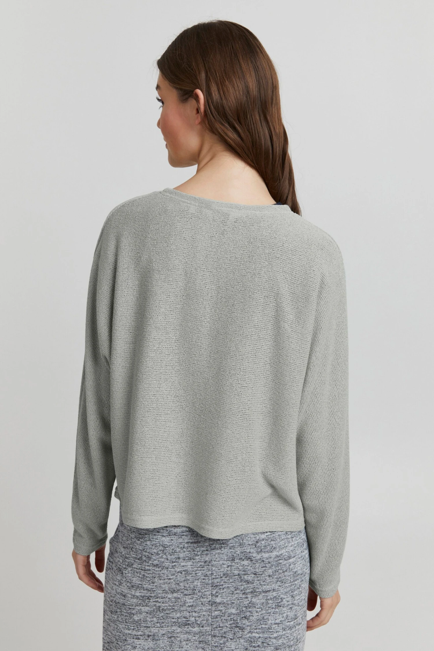 OXMO Strickjacken Cardigan KIKE Frauen Blau 4 OXMO Strickjacken Cardigan KIKE Frauen Blau – Bild 4