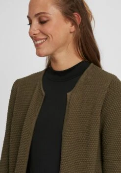 OXMO Strickjacken Strickjacke Hilda Frauen Grün -OXMO Verkaufs-Shop a8be390faaba0305eb9c114a07e784e0