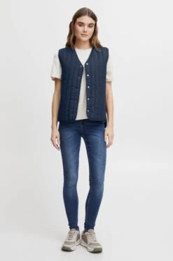 OXMO Westen Steppweste Sadget Frauen Blau 9 OXMO Westen Steppweste Sadget Frauen Blau -OXMO Verkaufs-Shop ab3fac0fdb1795f1f6c4abb8d0d7ac0e