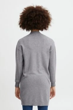 OXMO Strickjacken Strickjacke Frauen Graumeliert -OXMO Verkaufs-Shop ab68ac691b06c0ff66b02604f7c85b4d