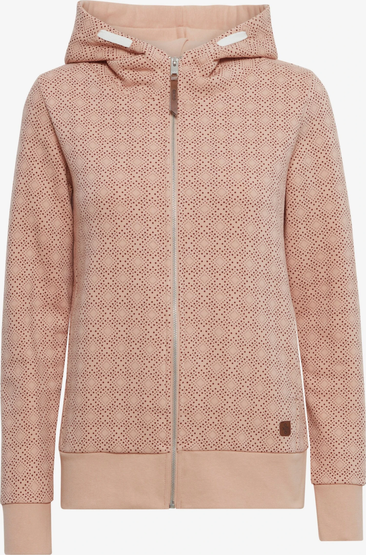 OXMO Sweatjacken Kapuzensweatjacke VENDELA Frauen Rosa 1 OXMO Sweatjacken Kapuzensweatjacke VENDELA Frauen Rosa