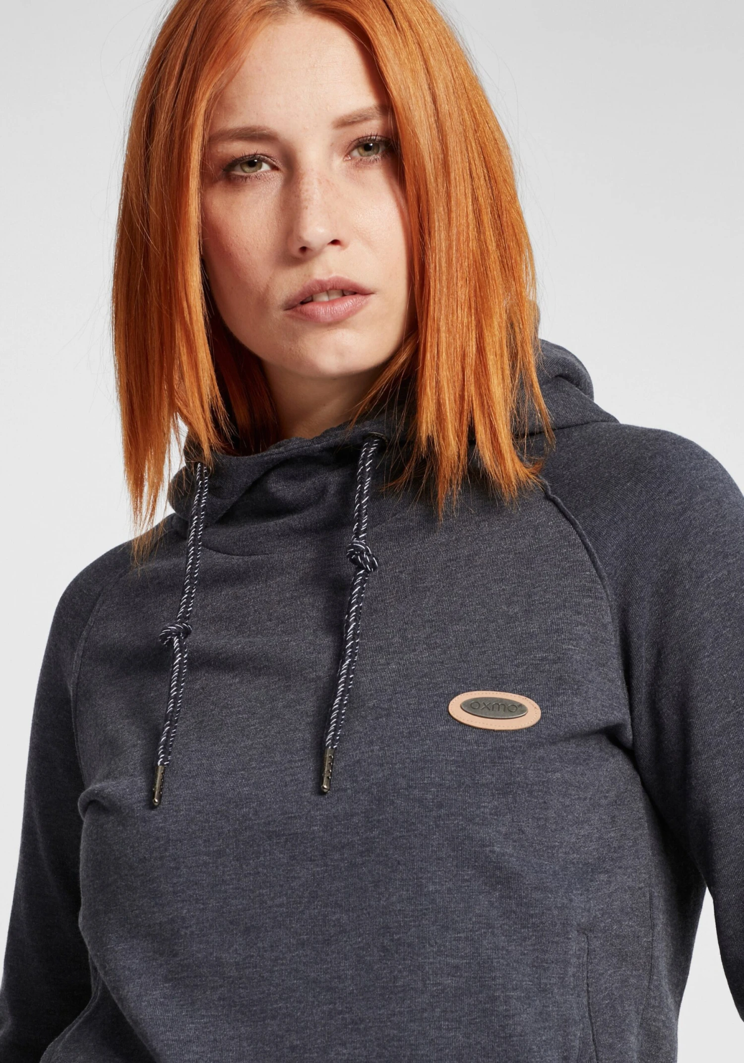 OXMO Hoodies Hoodie Puja Frauen Blau 5 OXMO Hoodies Hoodie Puja Frauen Blau – Bild 5