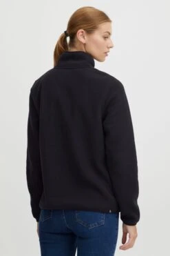 OXMO Outdoorjacken Fleecejacke Frauen Schwarz -OXMO Verkaufs-Shop ac31a29e2ed3f1895a1e609df7279b04